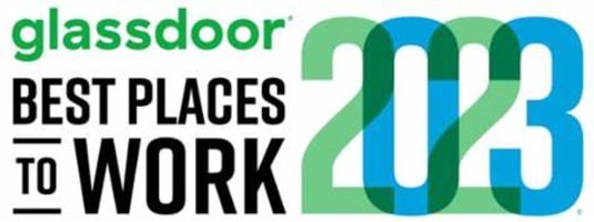 Glassdoor's Top 50 Best Places to Work logo