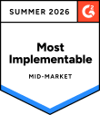 Summer 2026 - Most Implementable Mid-Market logo