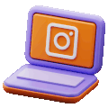 Laptop IG animated icon