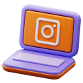 Laptop IG static icon