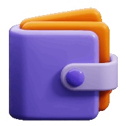 Wallet animated icon