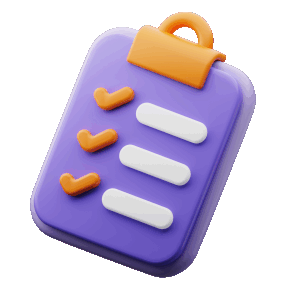 Checklist animated icon
