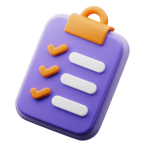 Checklist static icon