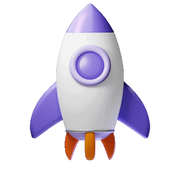 Rocket animated icon
