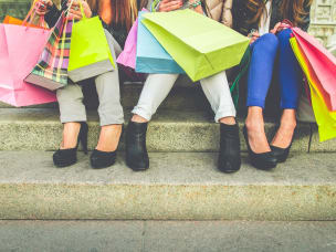 shopping bags affiliate spending