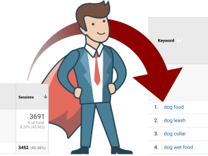 Logo Keyword Hero