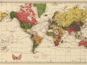 en karta av världen affiliate marketing