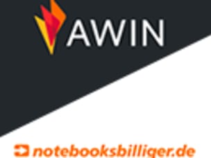 Logo Awin und notebooksbilliger.de