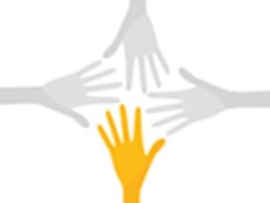 hands reaching out