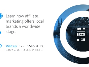 creatività creata da Awin per il dmexco