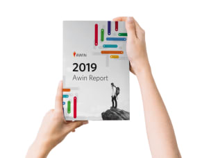 la copertina del nuovo Awin Report 2019