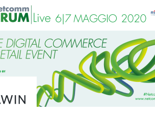 Logo Awin sponsor del Netcomm Forum