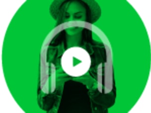 woman with a phone