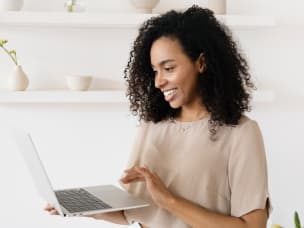 Women in background with text saying "Boost your Shopify sales with Awin's market leading affiliate platform"