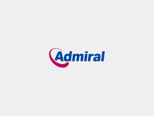 Admiral logo for their case study on how they increased sales by 56% YoY in 2020
