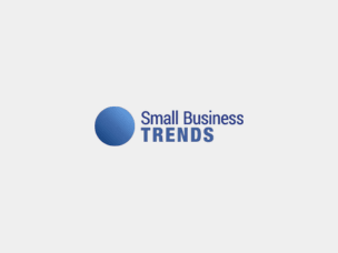 Small Business Trends logo for Awin's spotlight on them and how they empower small businesses