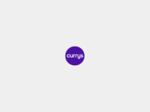 Currys logo – UK-based electronics and appliance retailer with a purple circular brand mark