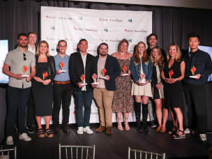 All ThinkTank US 2024 Network Award winners posing together