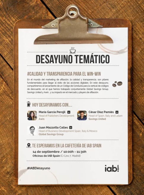 Desayuno IAB