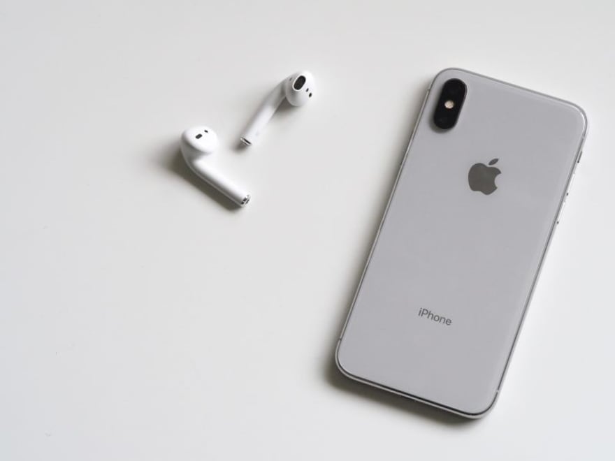 airpods e un iphone XR
