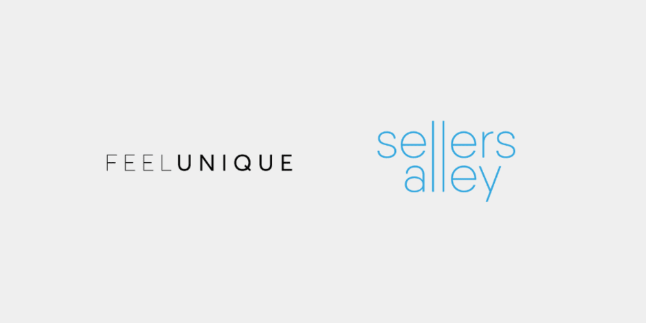 Feelunique and Sellers Alley logos next to one another amid their partnership success