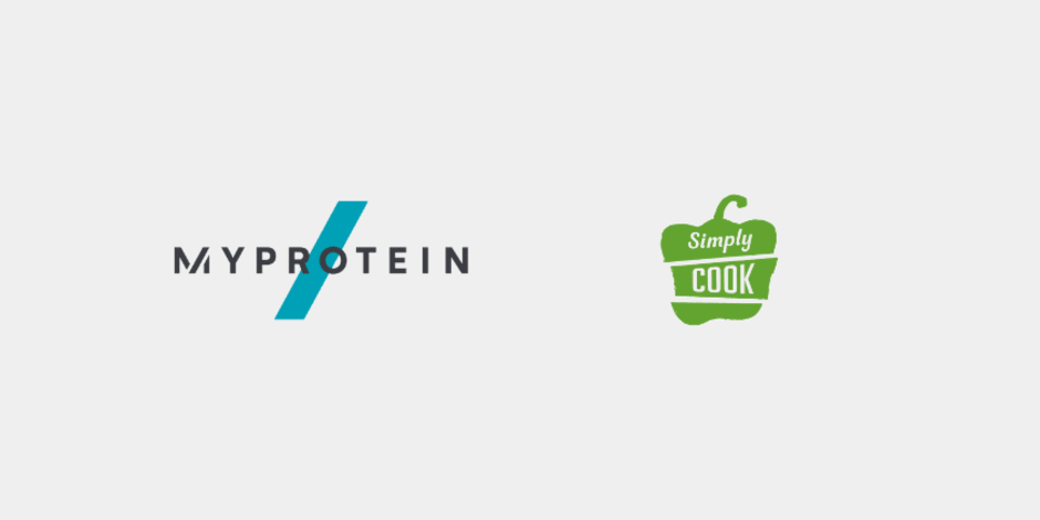 Myprotein and SimplyCook logos amid using Awin's Brand Partnerships to enhance customer loyalty