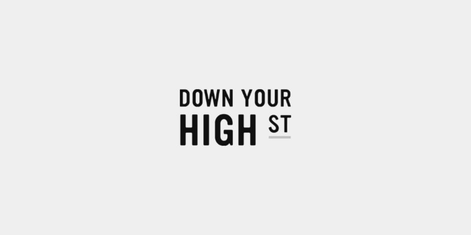 Down Your HIgh Street Logo zu ihrem Erfolg als Online-Marktplatz mit Awin Access