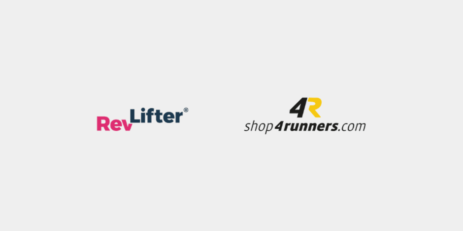 RevLifter und shop4runners Logo zu ihrer Technologiepartner Case Study