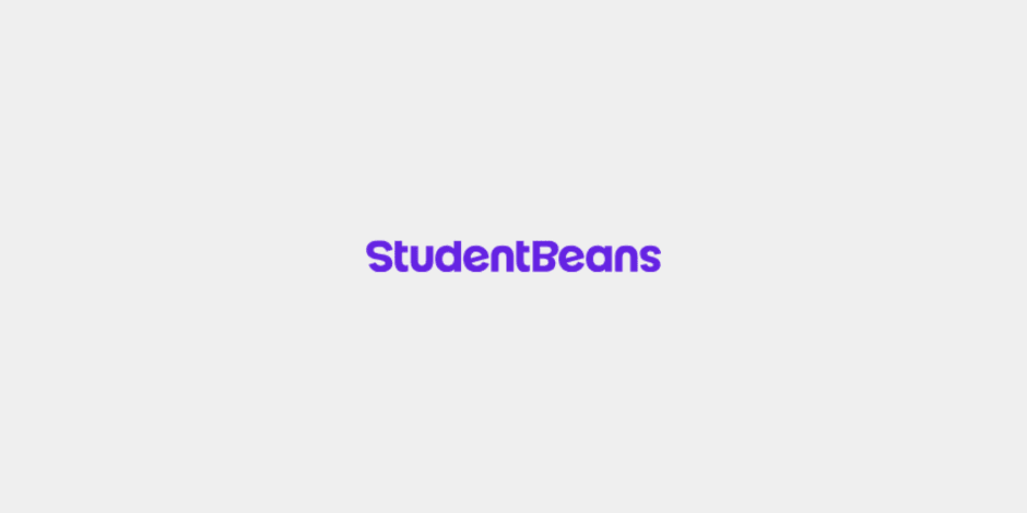 StudentBeans Logo zu ihrem Erfolg als Treueprogramm in Zusammenarbeit mit den besten Jugendbrands