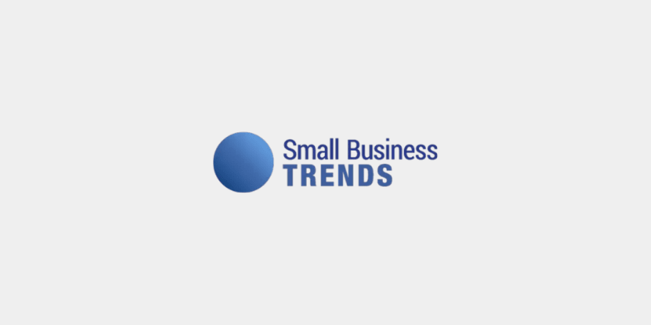 Small Business Trends logo for Awin's spotlight on them and how they empower small businesses