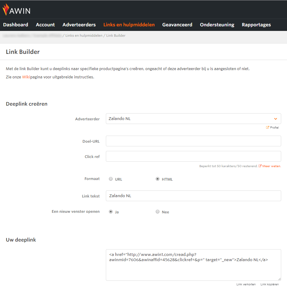 Link Builder