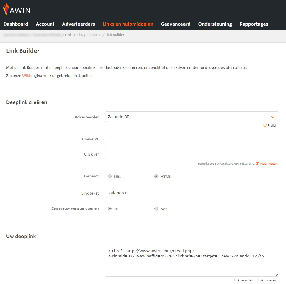 Link Builder