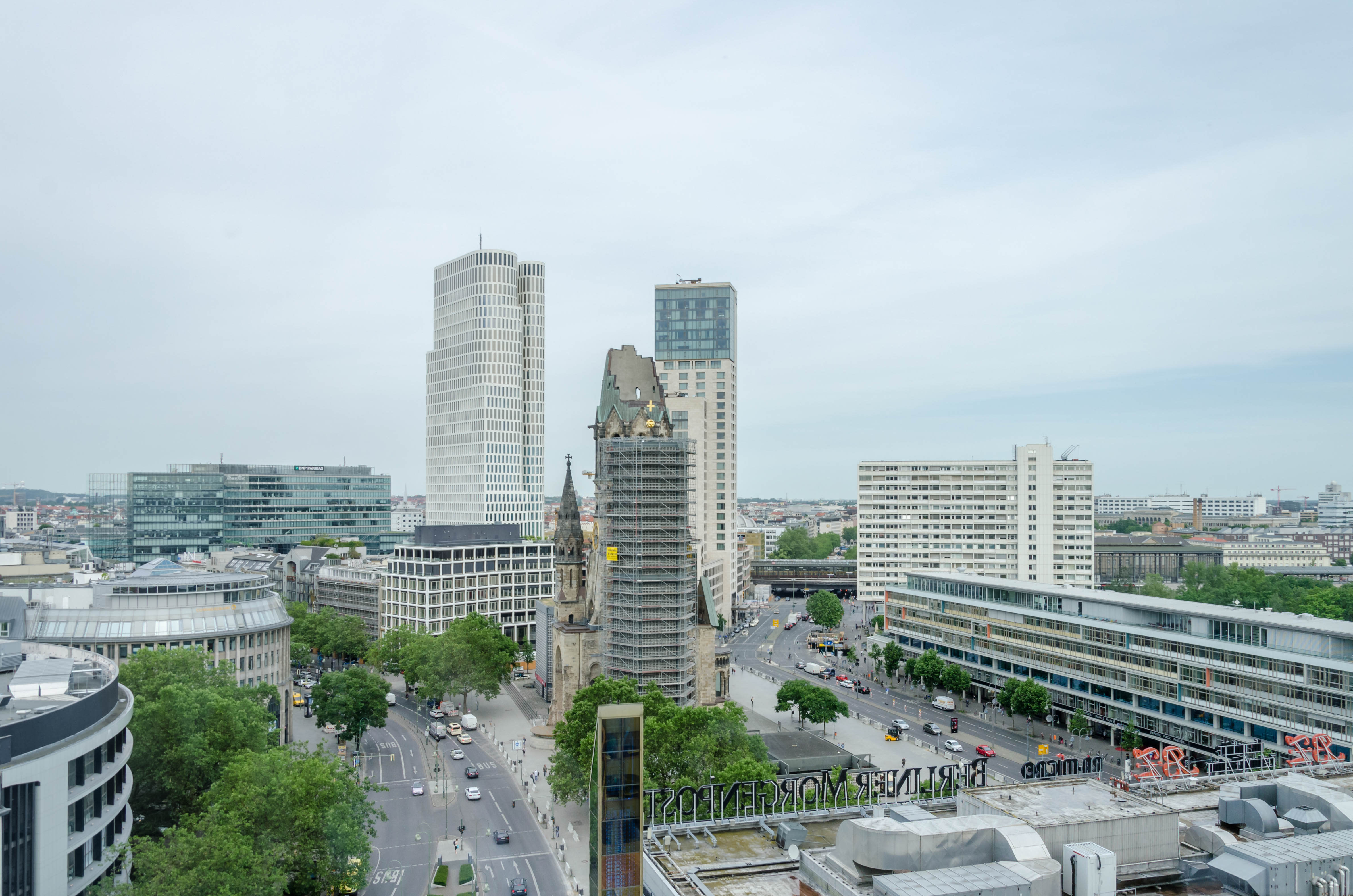 Aussicht aus dem Büro von notebooksbilliger.de