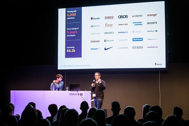 Kevin Edwards und Rob Davinson beim Seminar