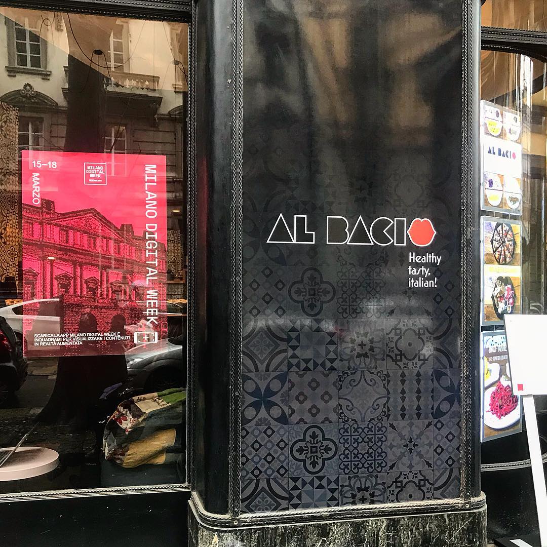 La vetrina de Al Bacio