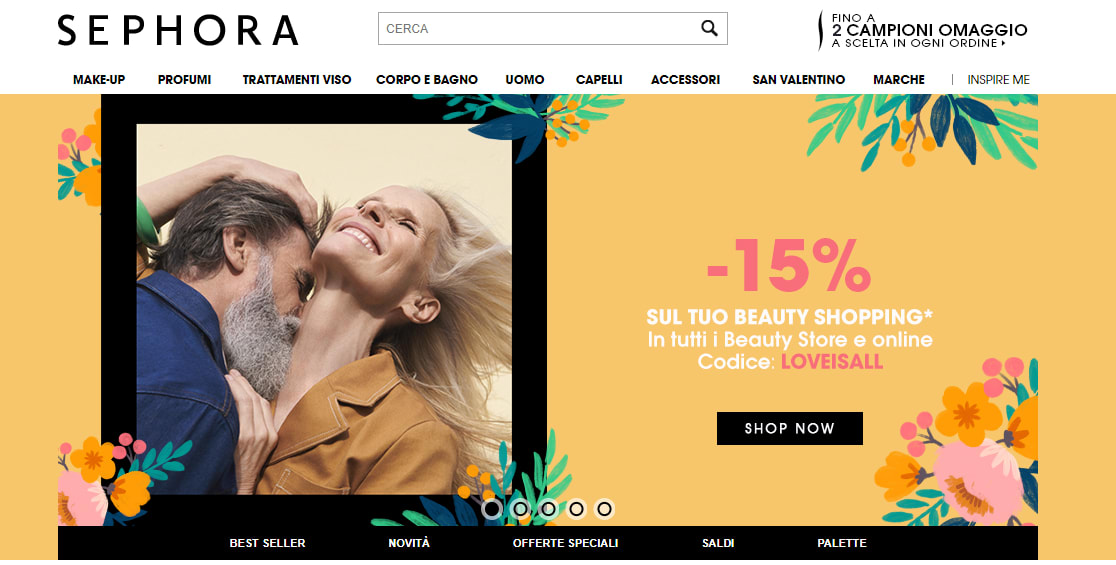 homepage sephora