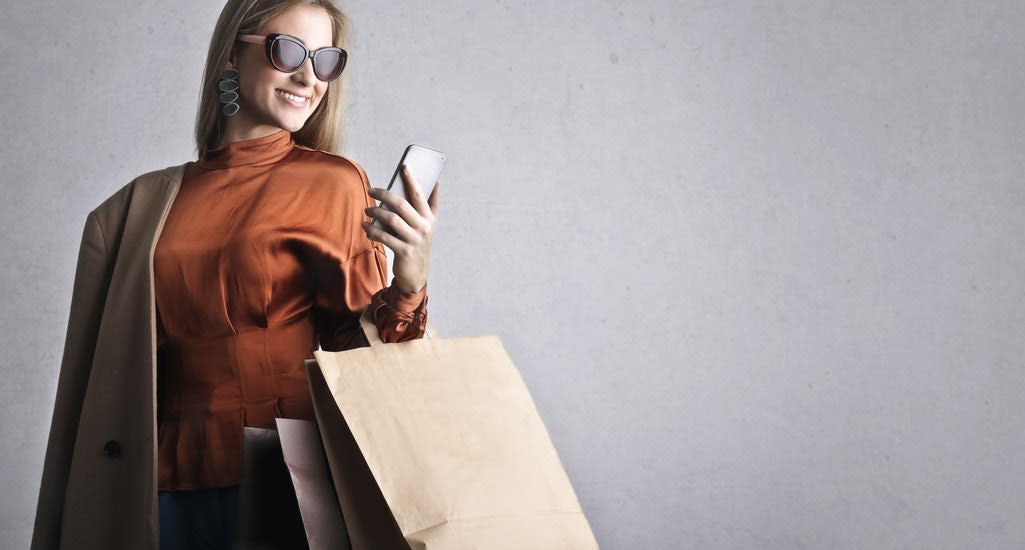 Woman buys