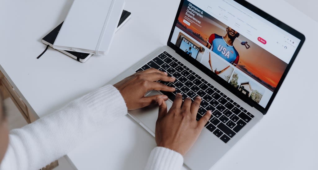 Landing page design
